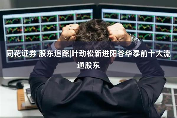 同花证券 股东追踪|叶劲松新进阳谷华泰前十大流通股东